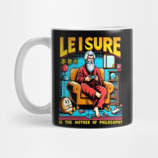 Leisure is the mother of Philosophy Mug